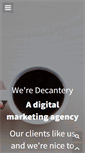 Mobile Screenshot of decantery.com
